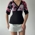 Wrapper Print Top | L