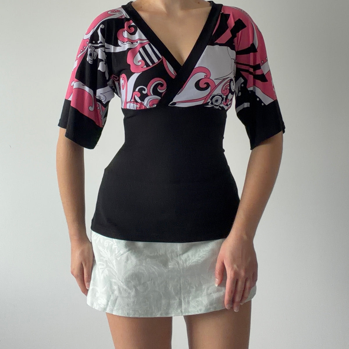 Wrapper Print Top | L