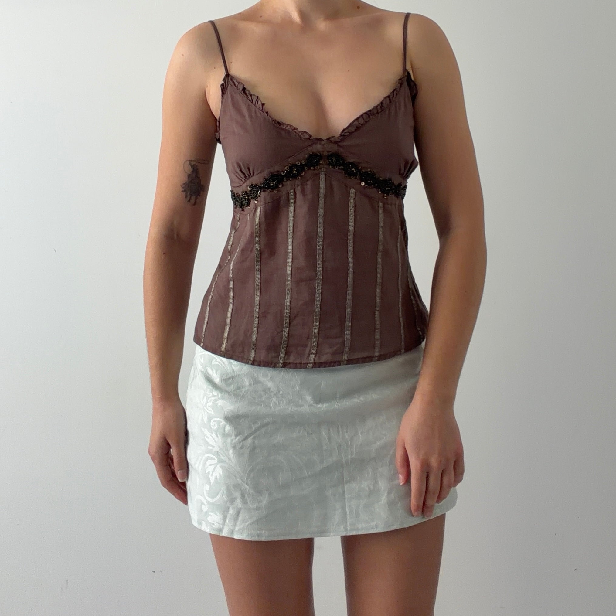 Beaded Embellished Cami | S