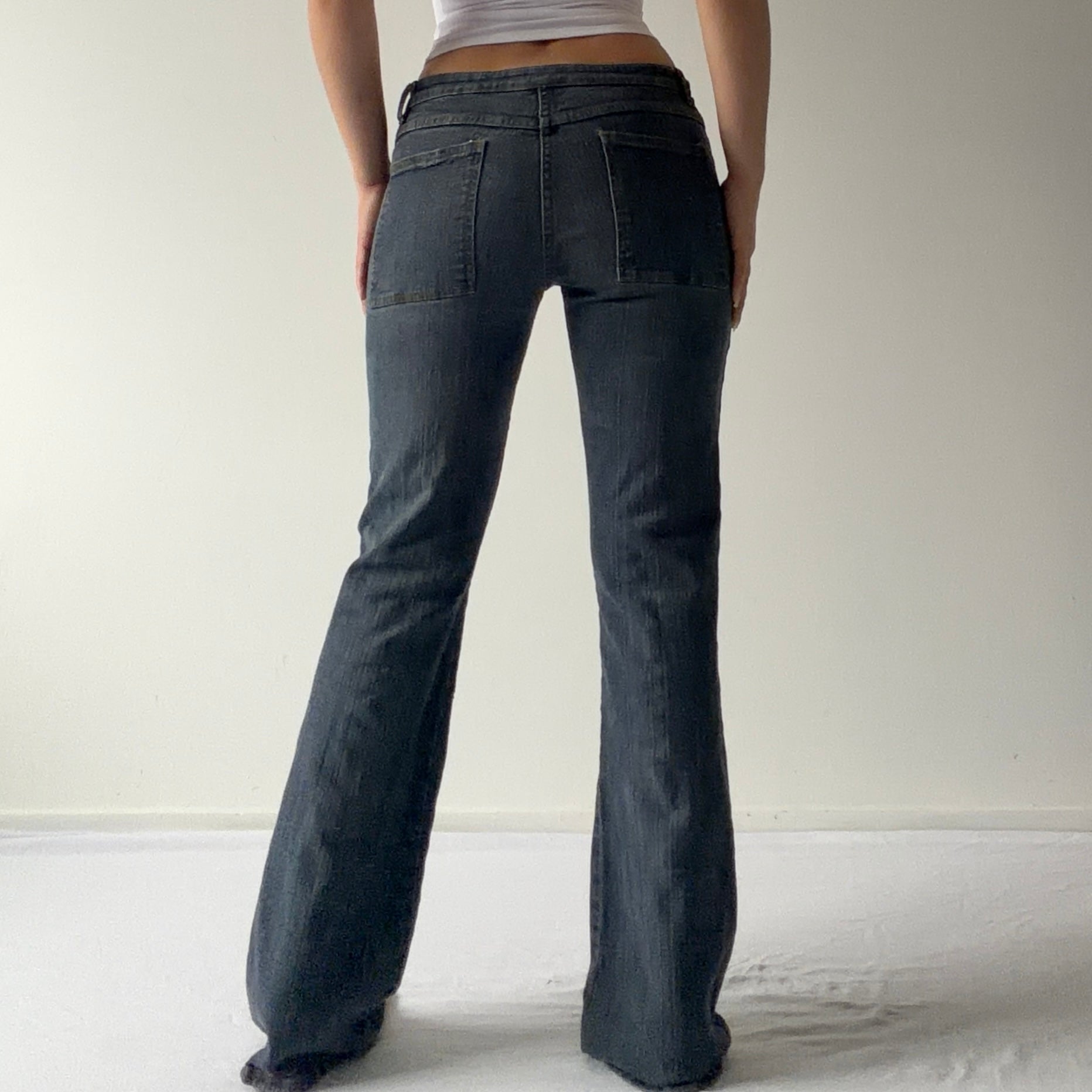 00s Low Rise Bootcut Jeans | S