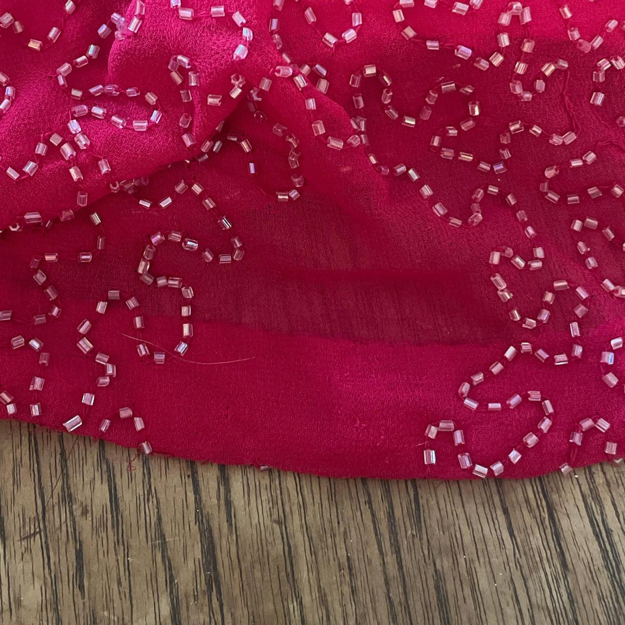 Beaded Maxi Dress | S