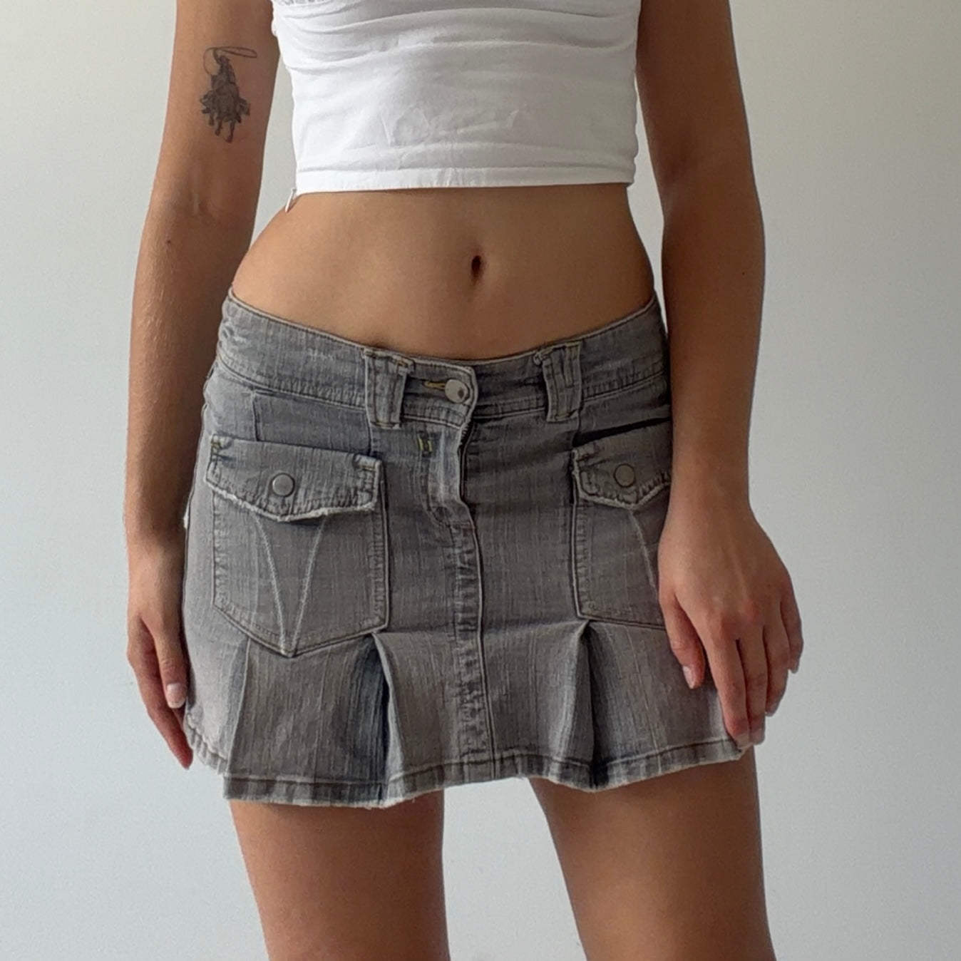 MNG Micro Mini Skirt | XS
