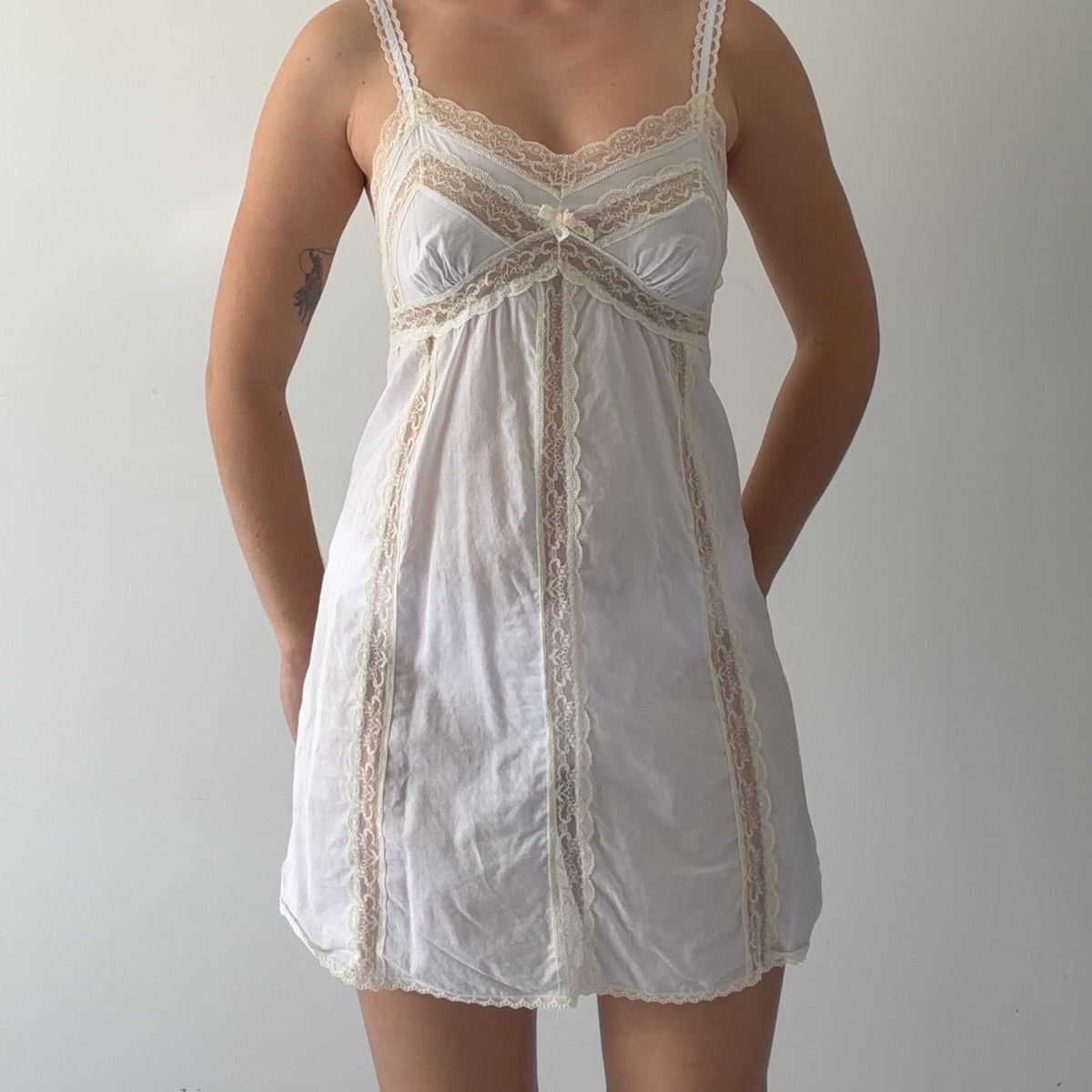 Victoria's Secret Cotton Lace Dress | M