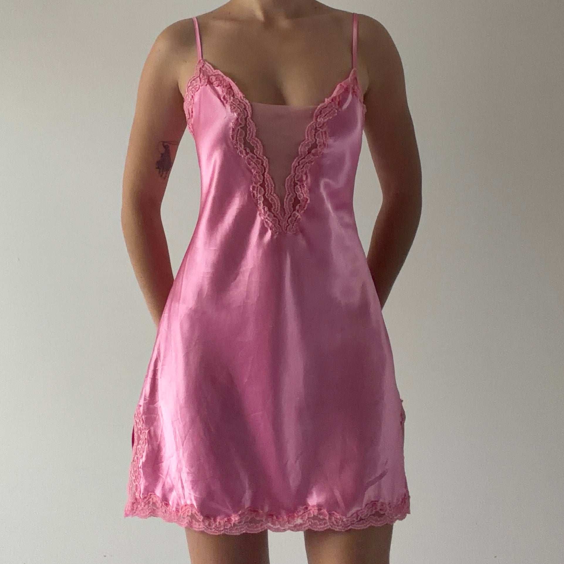 Versailles Slip Mini Dress | S