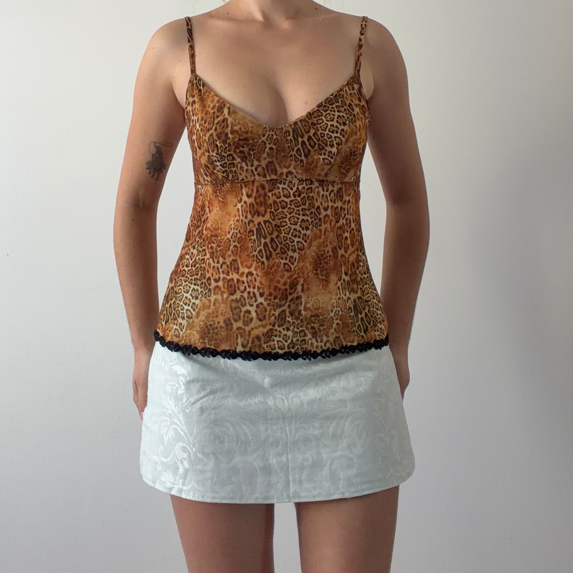 Italian Leopard Cami | 8-10
