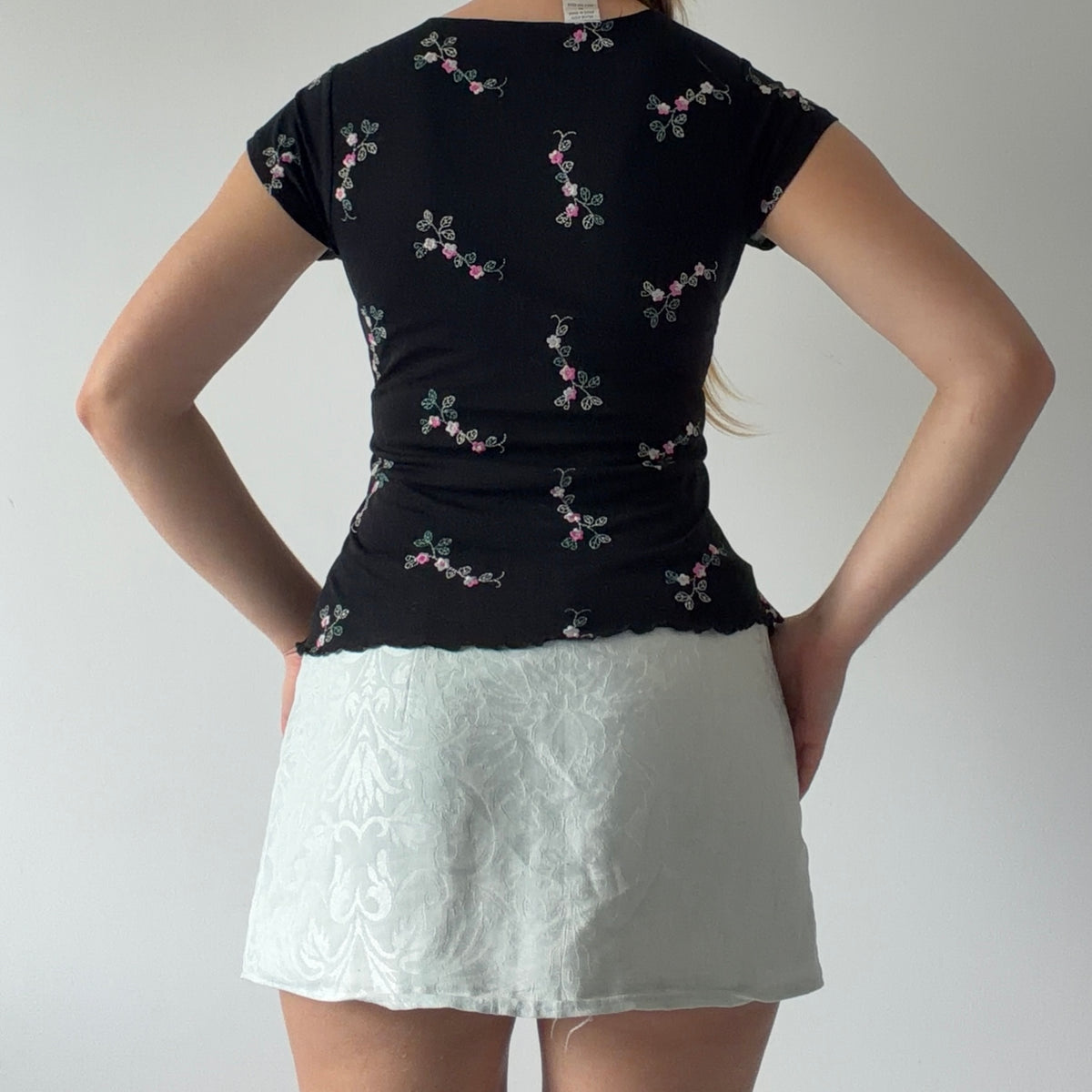 Jeanswest Embroidered Babydoll Top | M