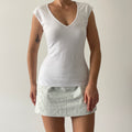 Supré Plunge Tee | L