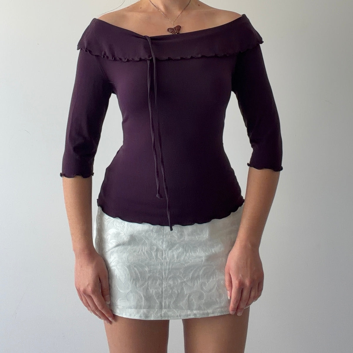Iz Byer 3/4 Sleeve Top | M