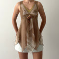 Pinky Boho Fairy Top | M