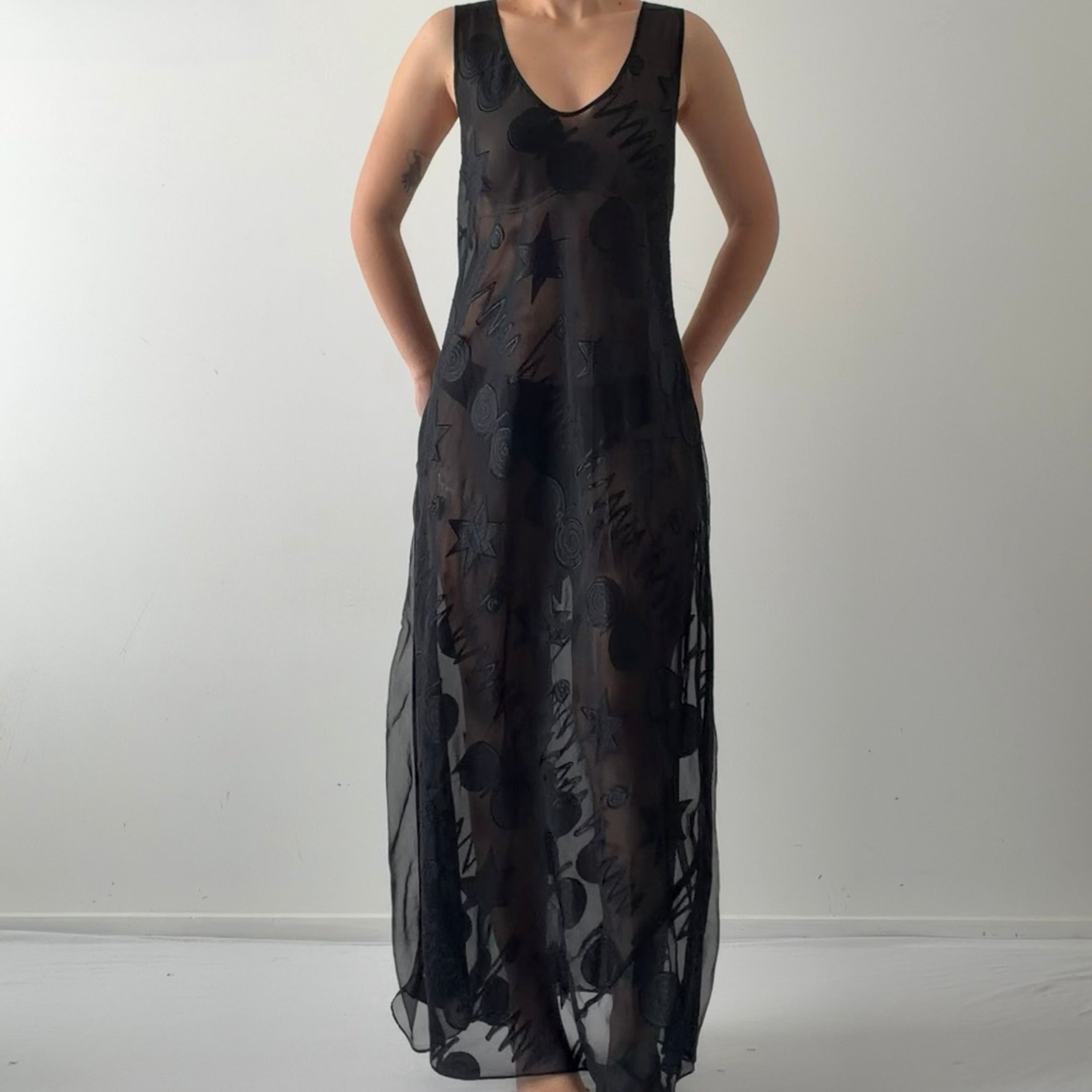 Victoria's Secret Gold Label Maxi Dress | L
