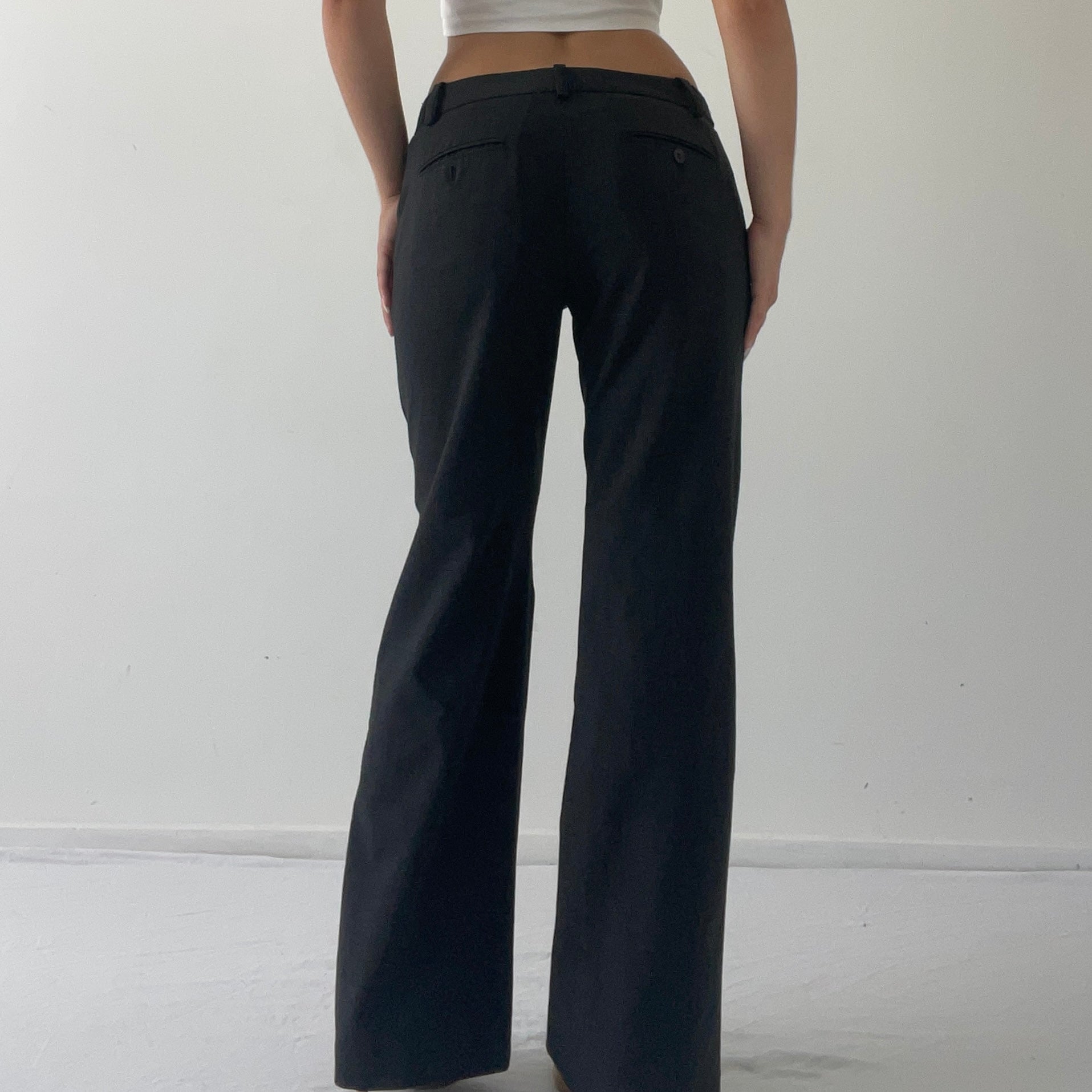 Country Road Wool Low Rise Pants | 6-8