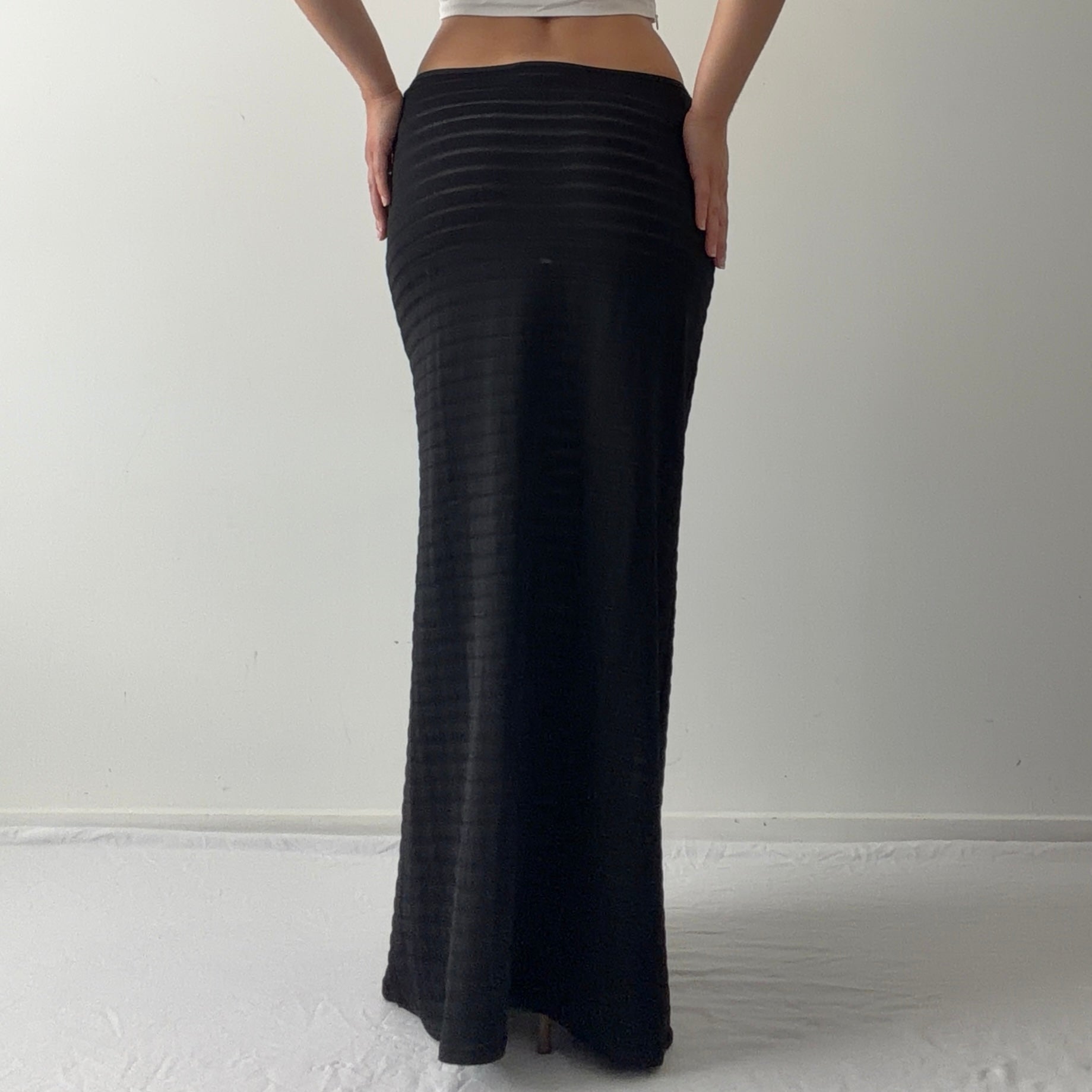 David Pond Slinky Maxi Skirt | 6-12