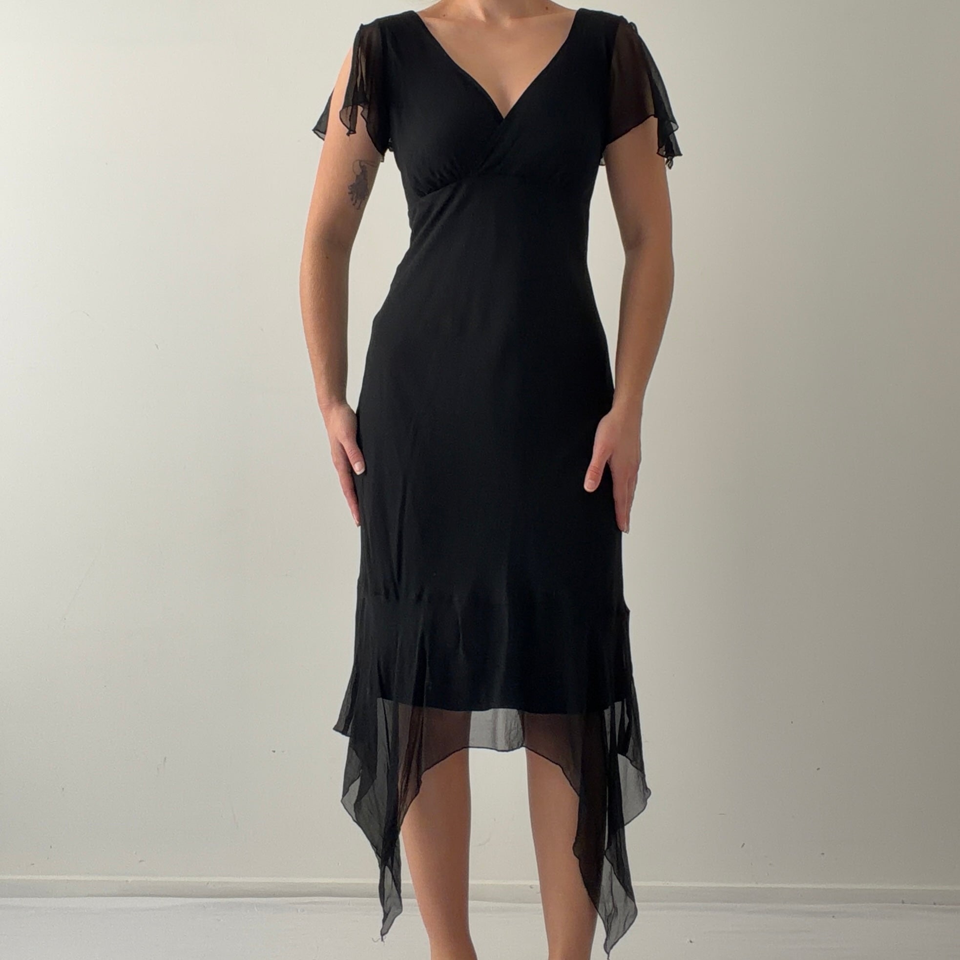Jonathan Martin Silk Fairy Dress | M