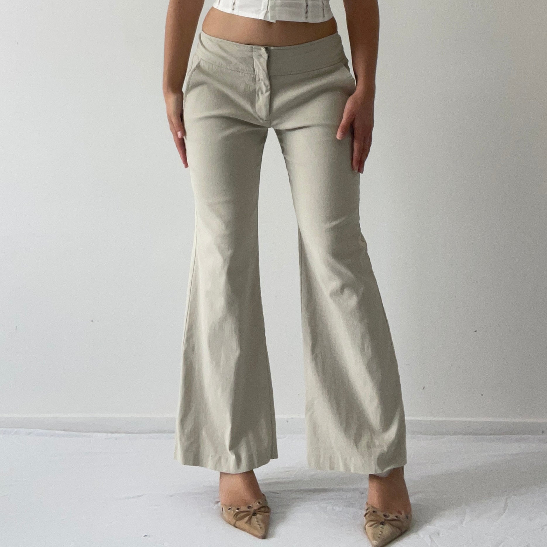 90s Max Flare Pants | 8-10
