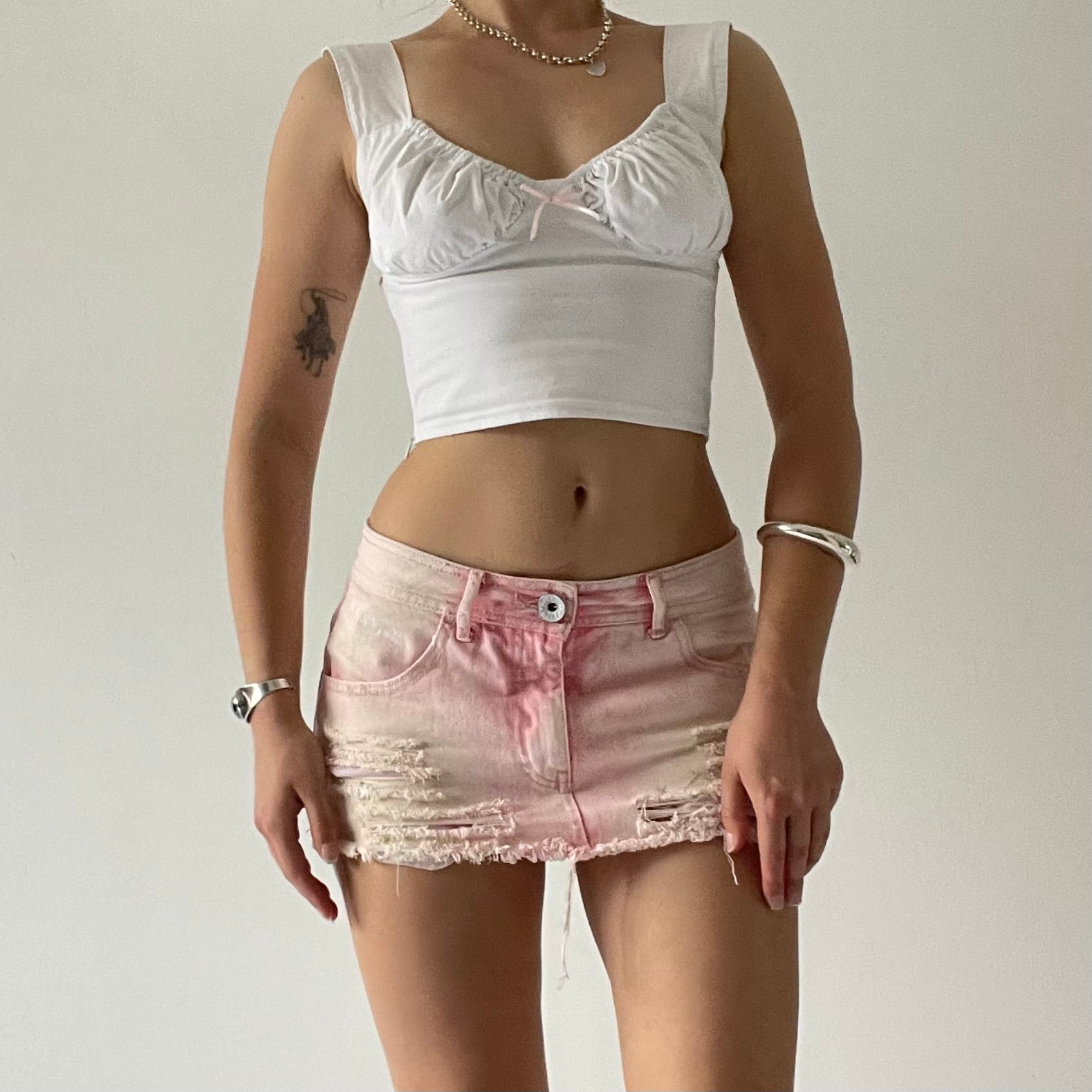 00s Billabong Micro Mini Skirt | 6-8