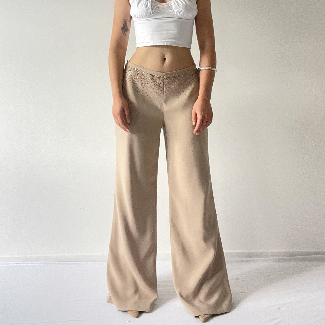Next Beaded Wide Leg Pants |10-12