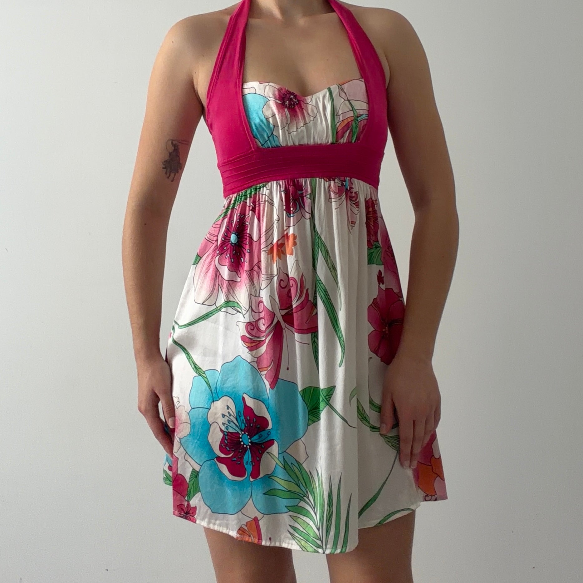 Bebe Silk Mini Dress | XS