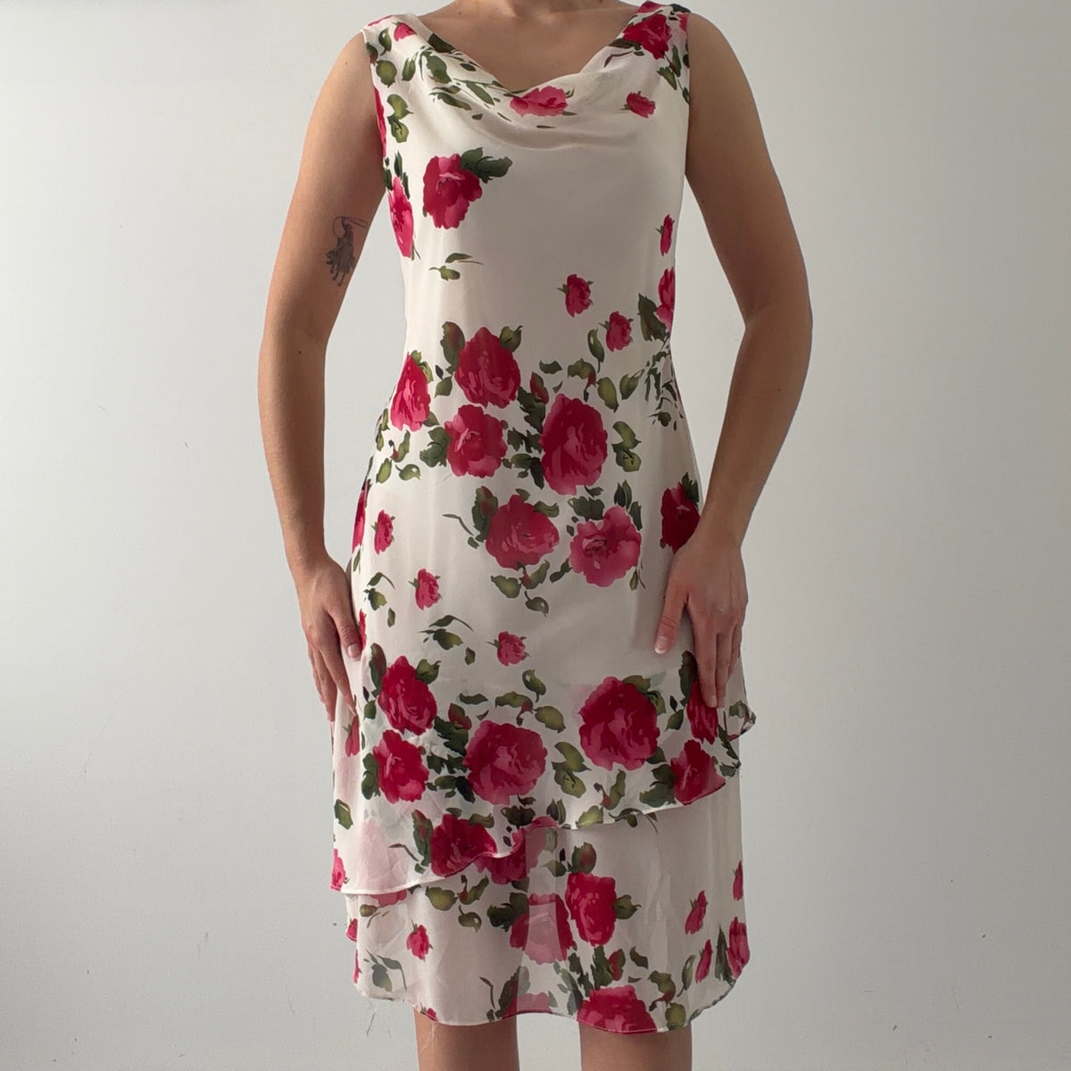 Kadin Collection Floral Midi Dress | 10-12