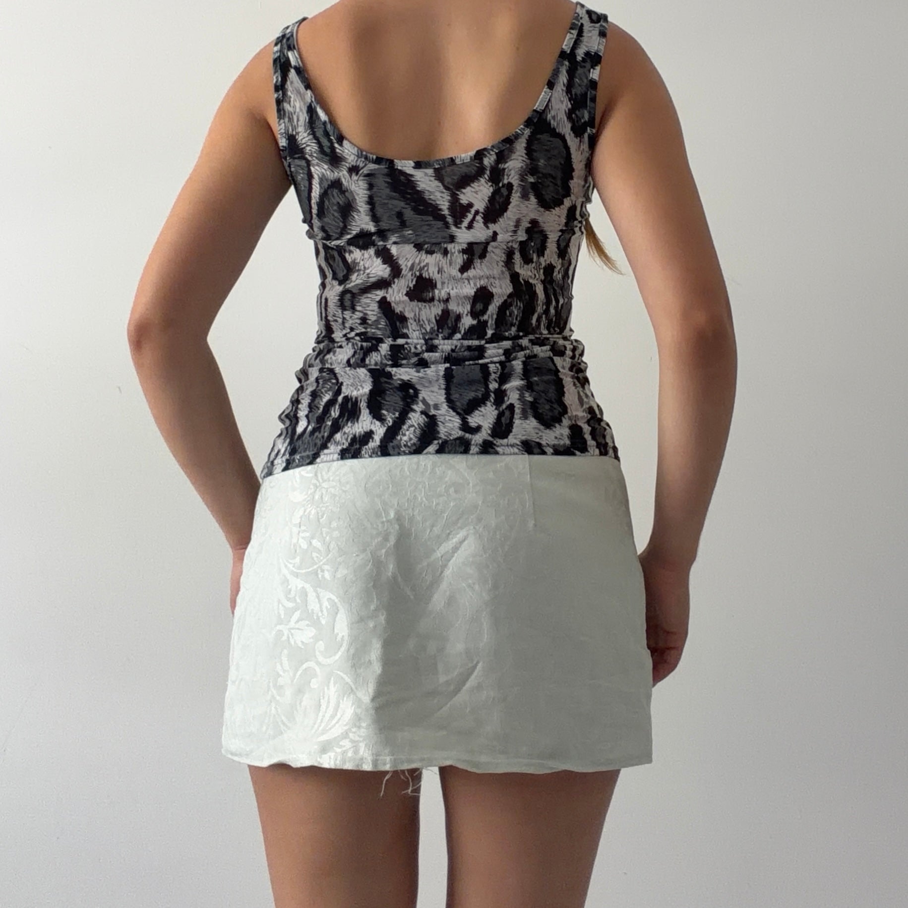 00s Valleygirl Leopard Tank | XS