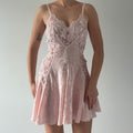 Amelia's Satin Lace Mini Dress | XS