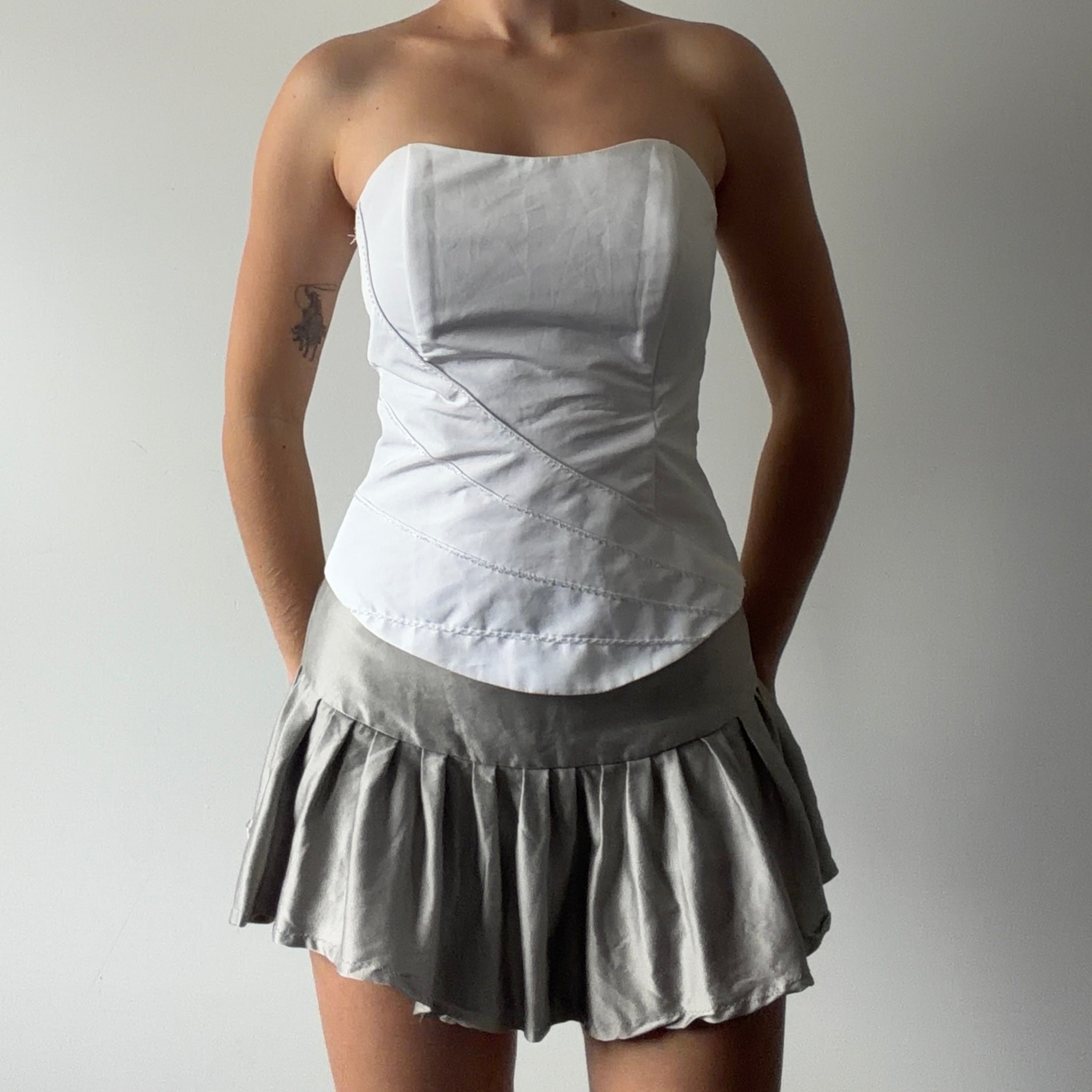 Dori Strapless Beaded Corset | 8-10