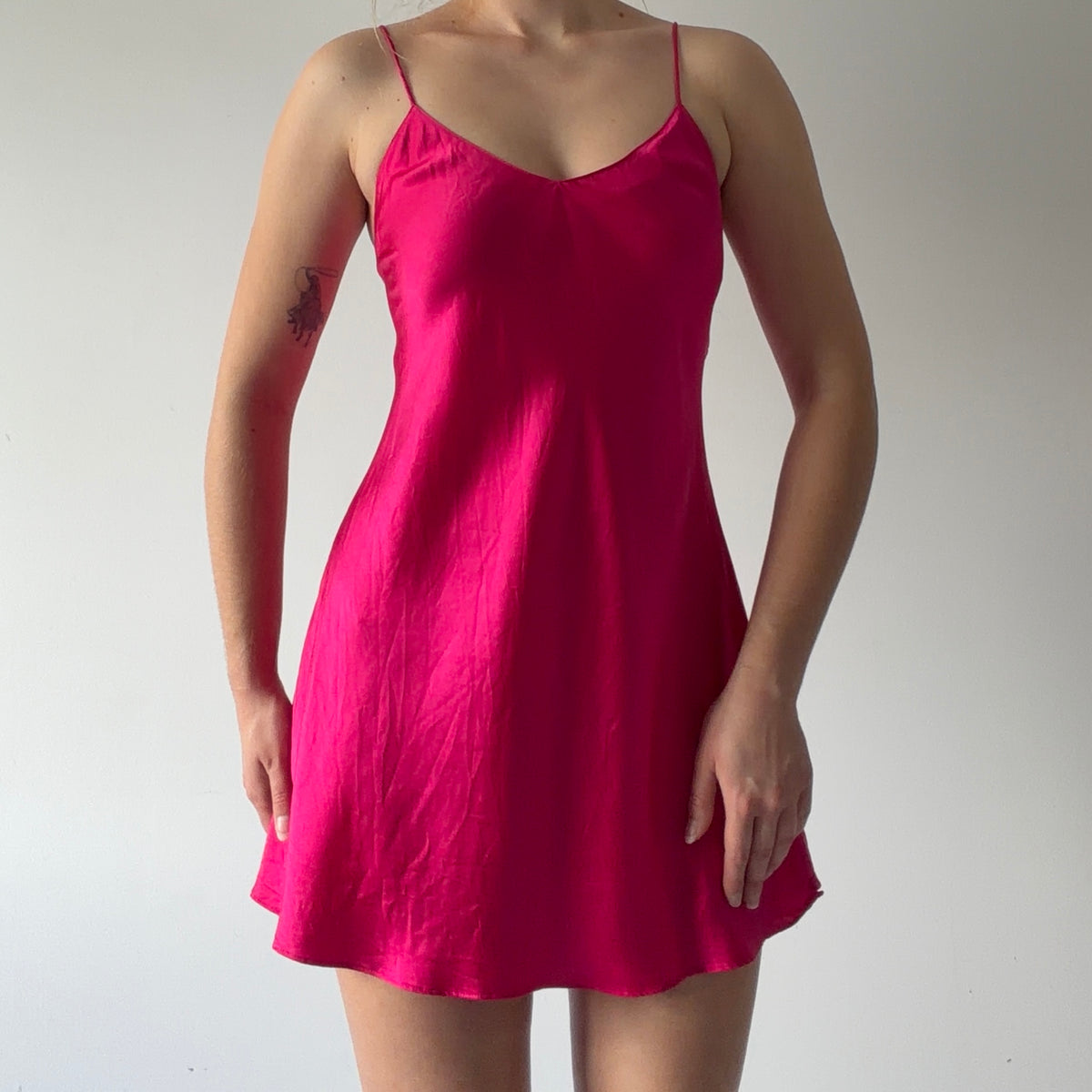 Victoria's Secret Gold Label Silk Slip | S