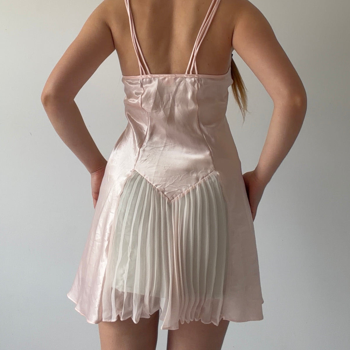 Flora Nikrooz Satin Slip Dress | L
