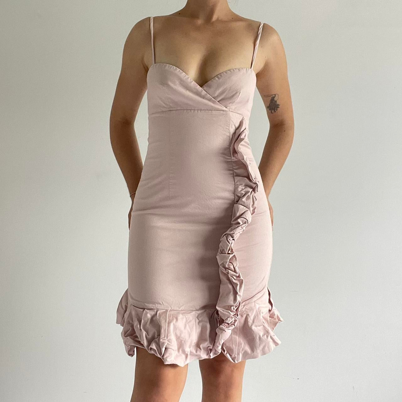 Red Valentino Ruffle Dress | 6-8