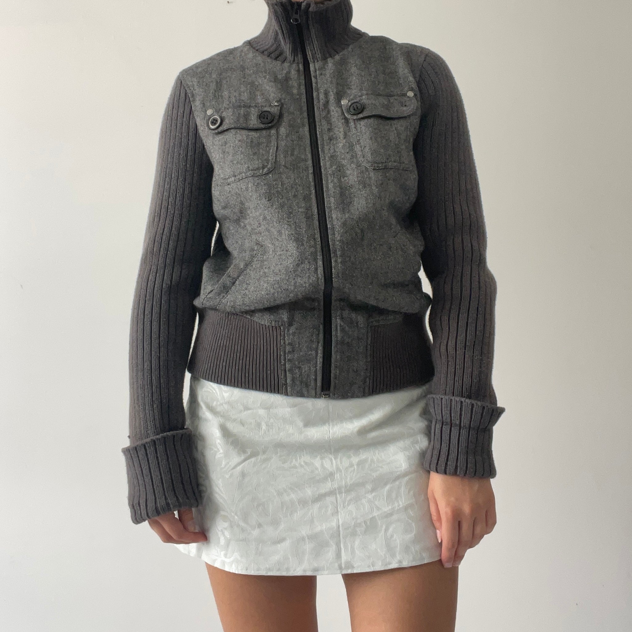 Esprit Knit Utility Jacket | 8-12