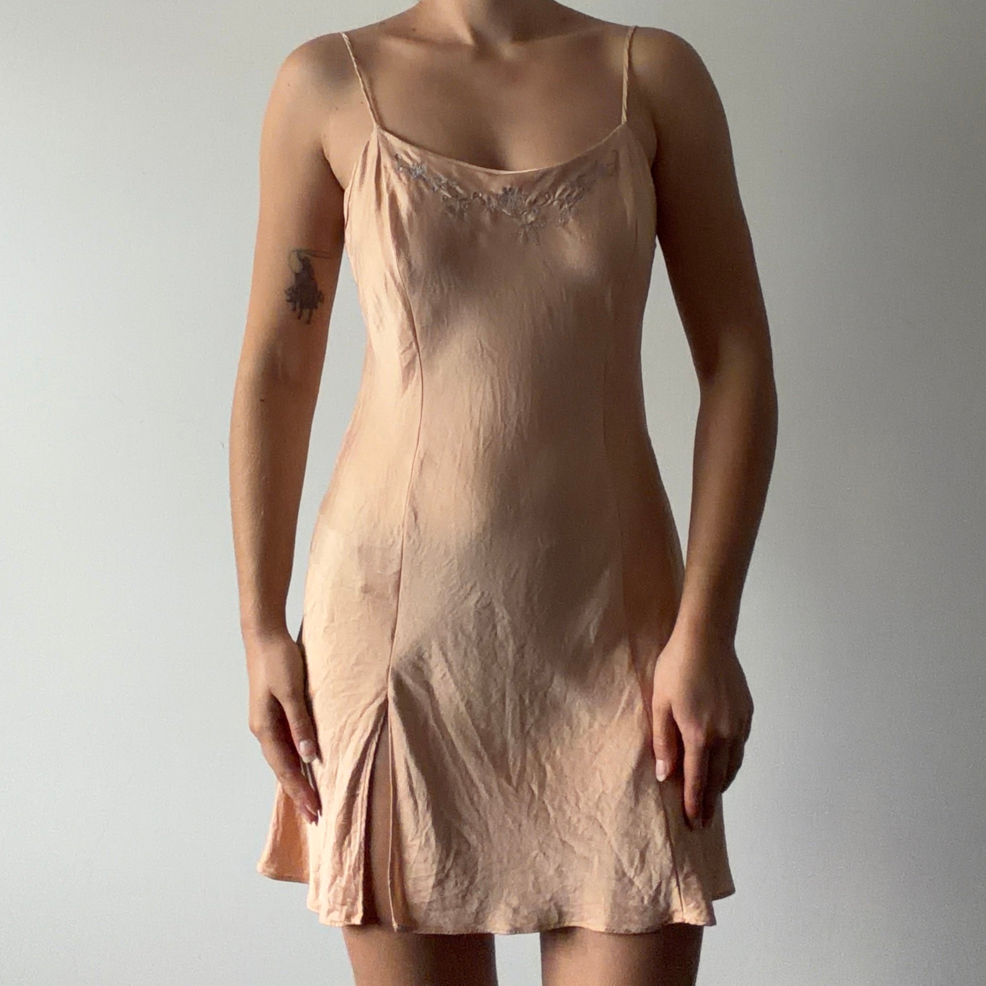 Victoria's Secret Silk Slip Dress | S
