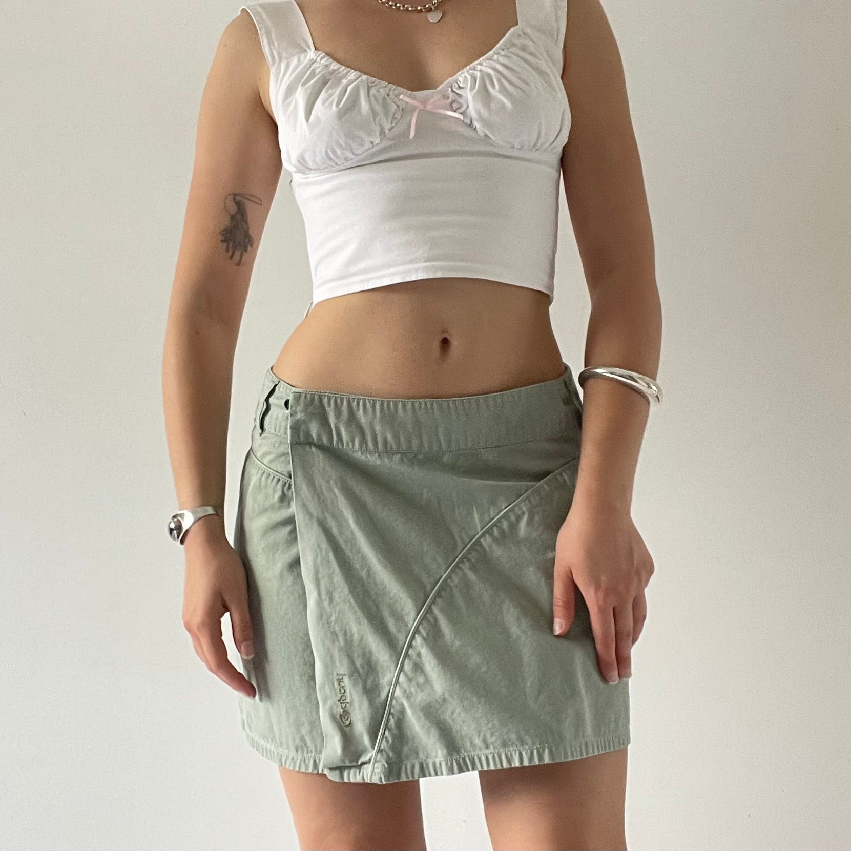 90s/00s Rip Curl Wrap Mini Skirt | 8-10