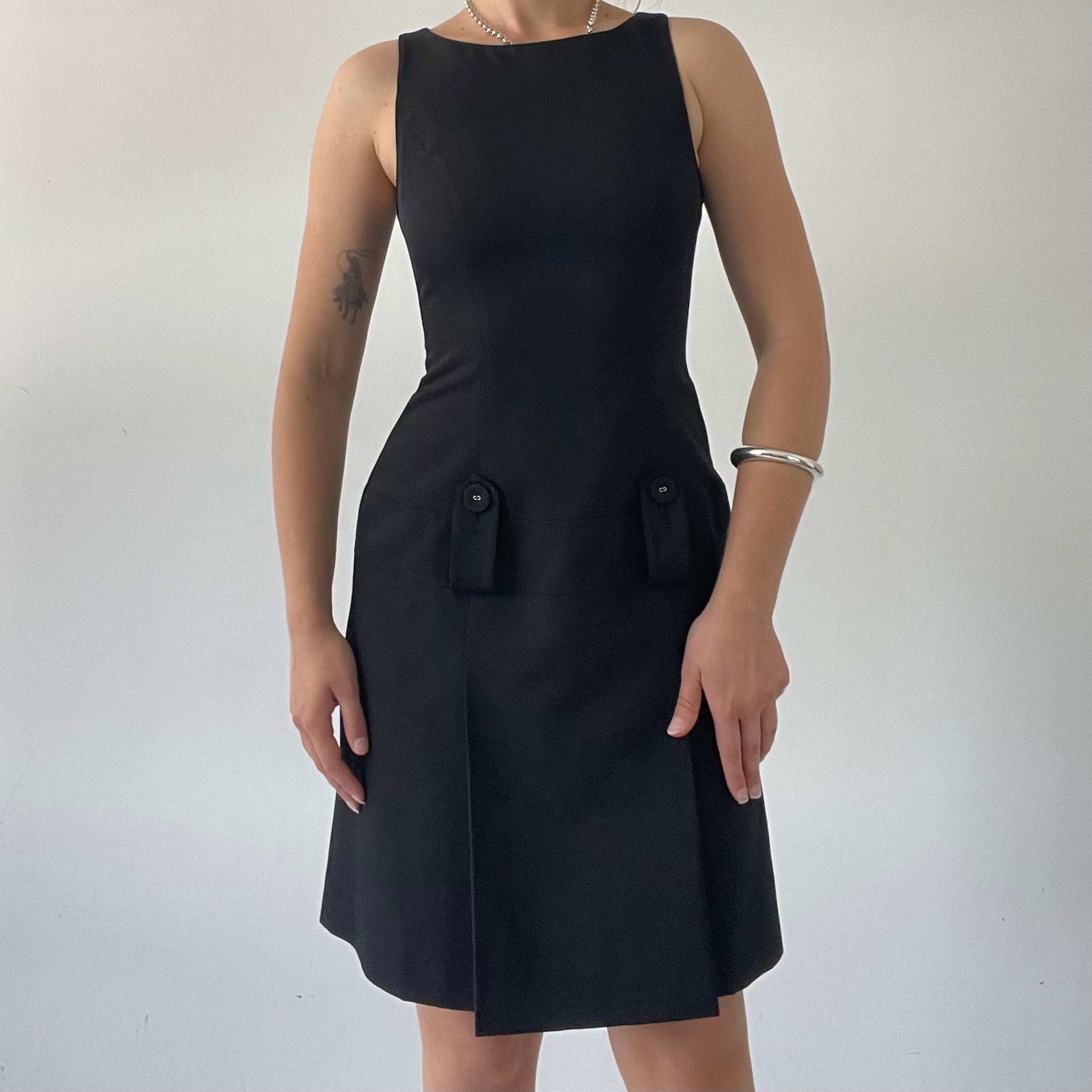 Apart Midi Pleated Dress | XS