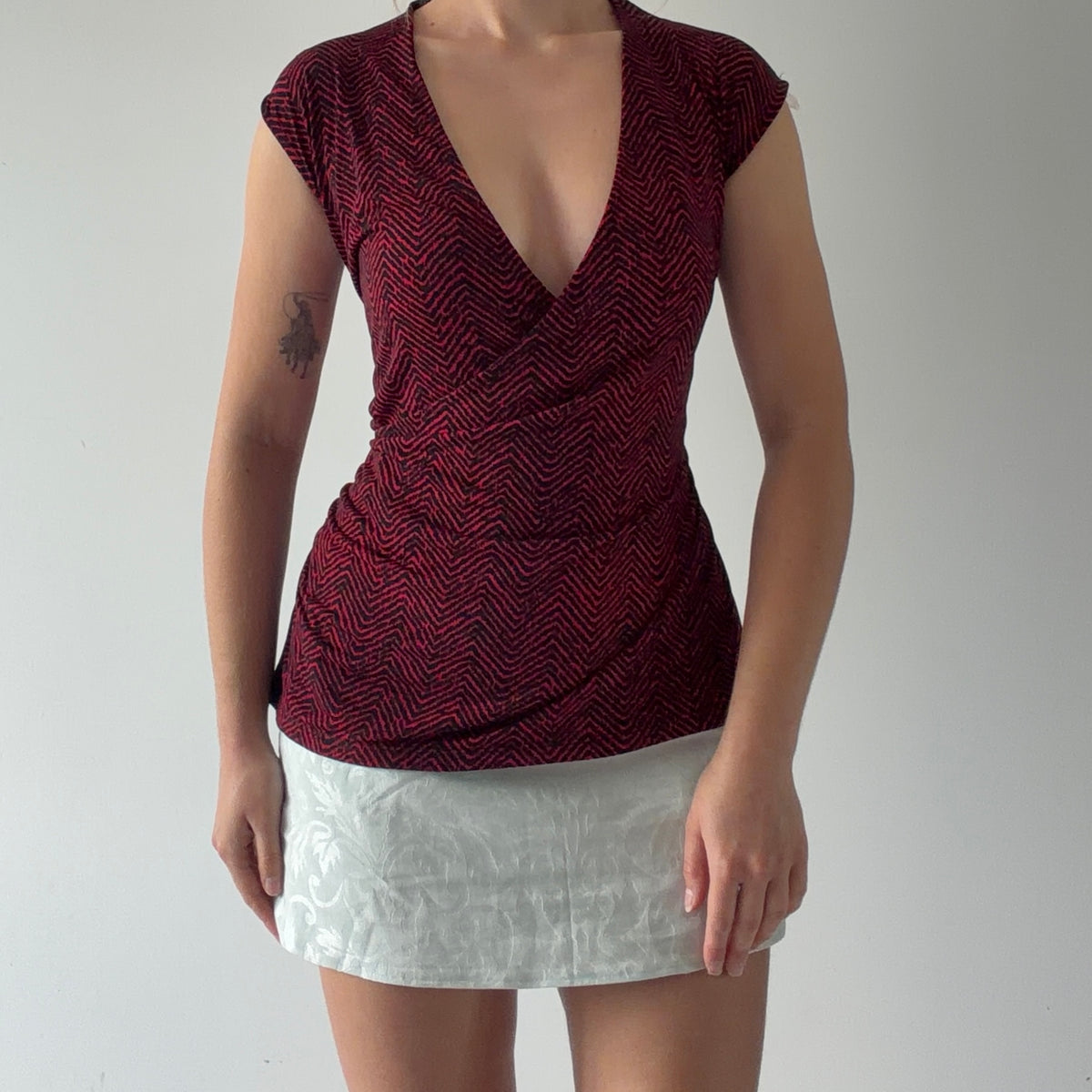 Liz Clairborne Wrap Top | XL