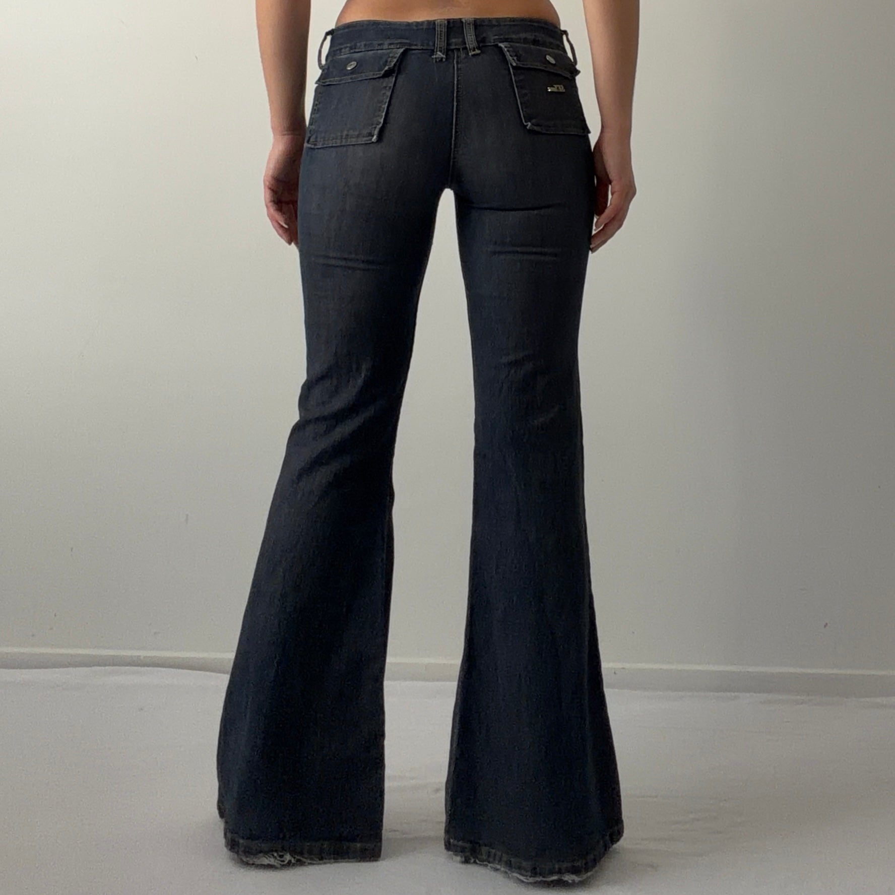 Stone Eagle Low Rise Flare Jeans | 6-8