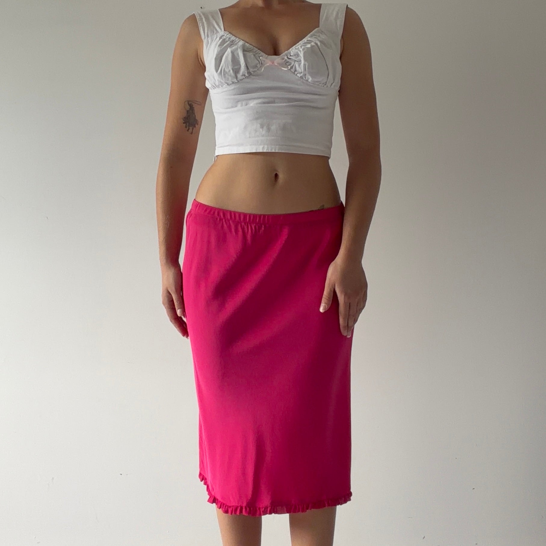 Boden Silk Midi Skirt | 6-12