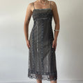 Beaded Midi Dress | 10-12
