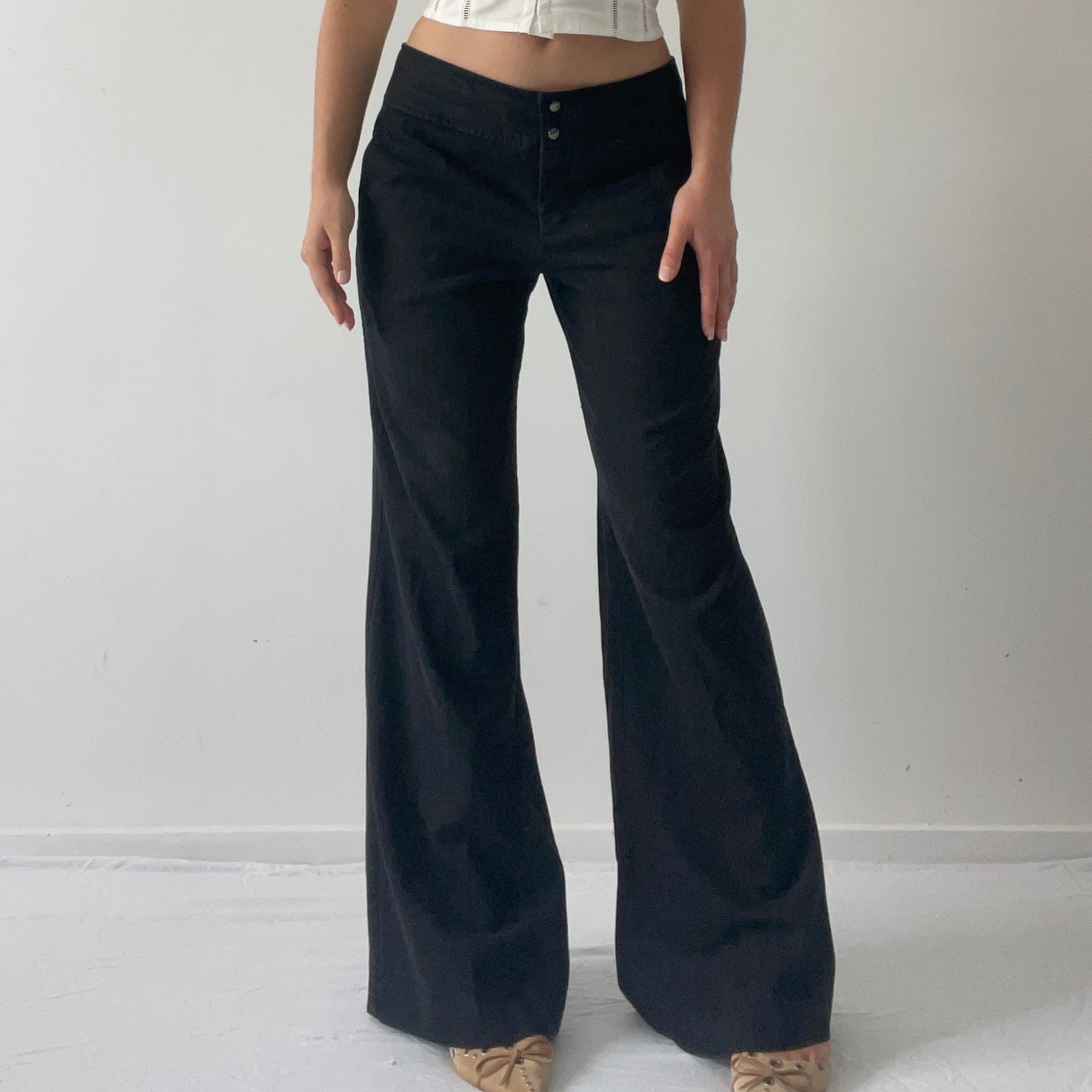 Urbanesque Low Rise Wide Leg Pants | 10-12