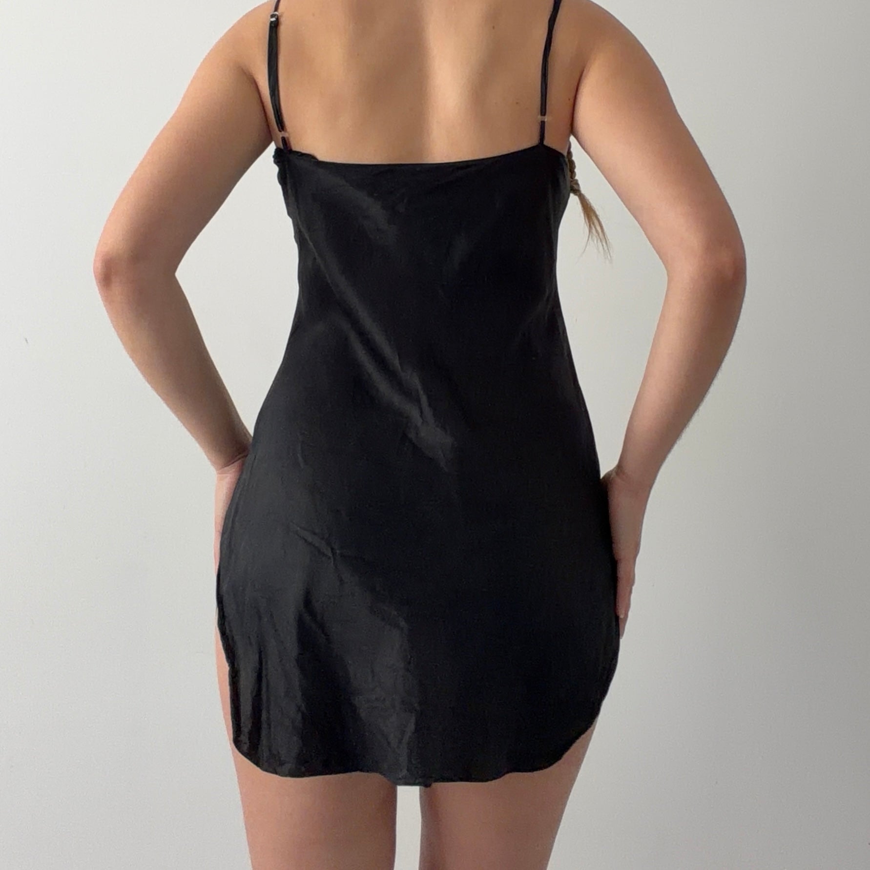 Victoria's Secret Gold Label Silk Slip Dress | S