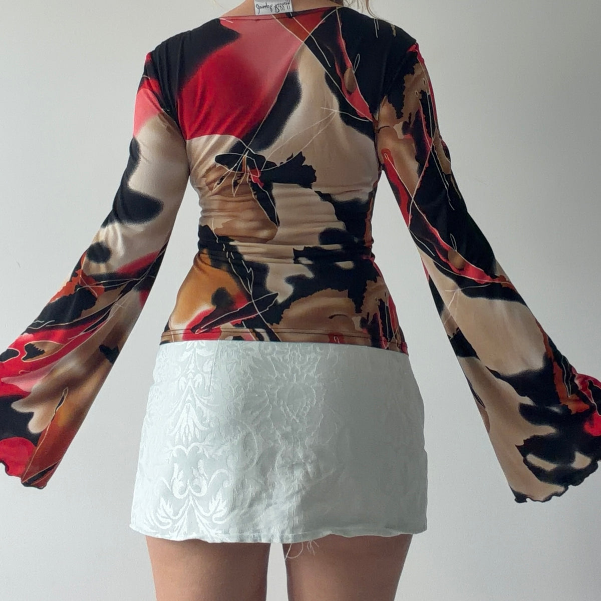 Joseph Ribkoff Bell Sleeve Top | M-L