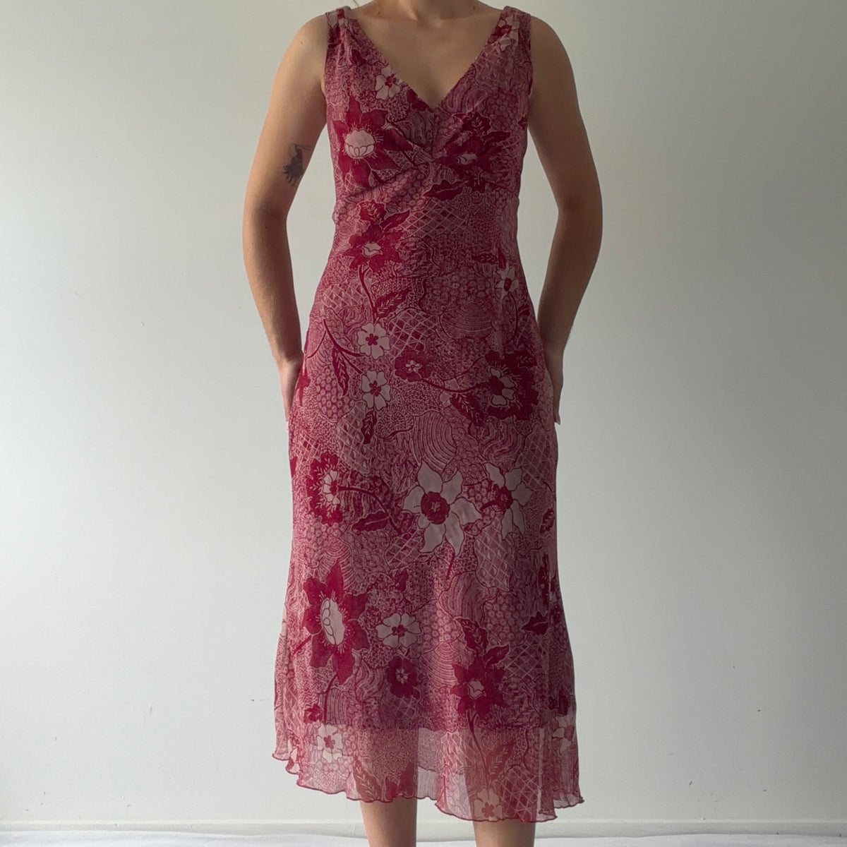 Jonathan Martin Midi Dress | L