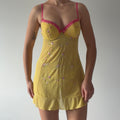 Biatta Embroidered Mesh Mini Dress | 10-12