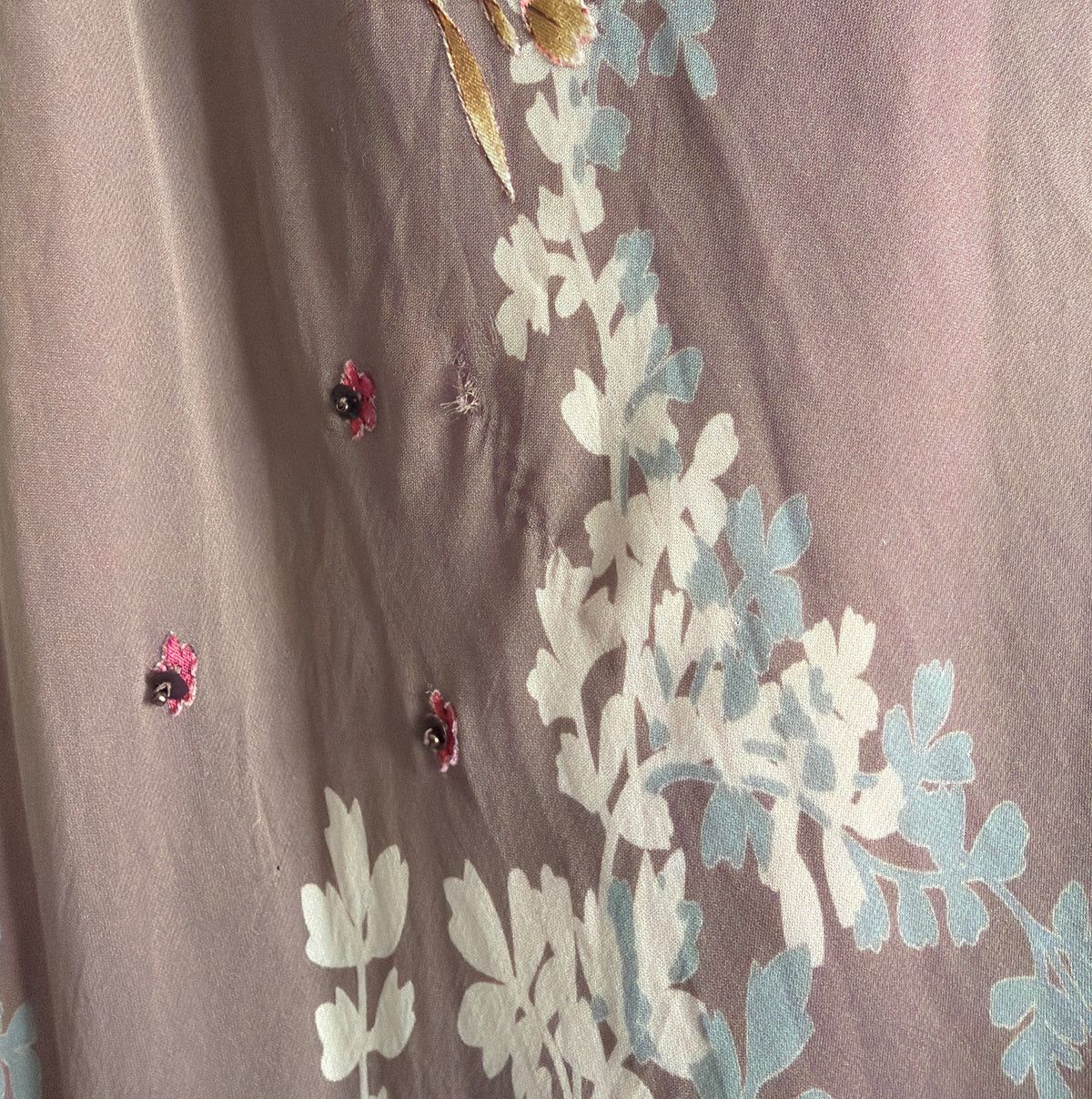 Monsoon Silk Floral Dress | M-L