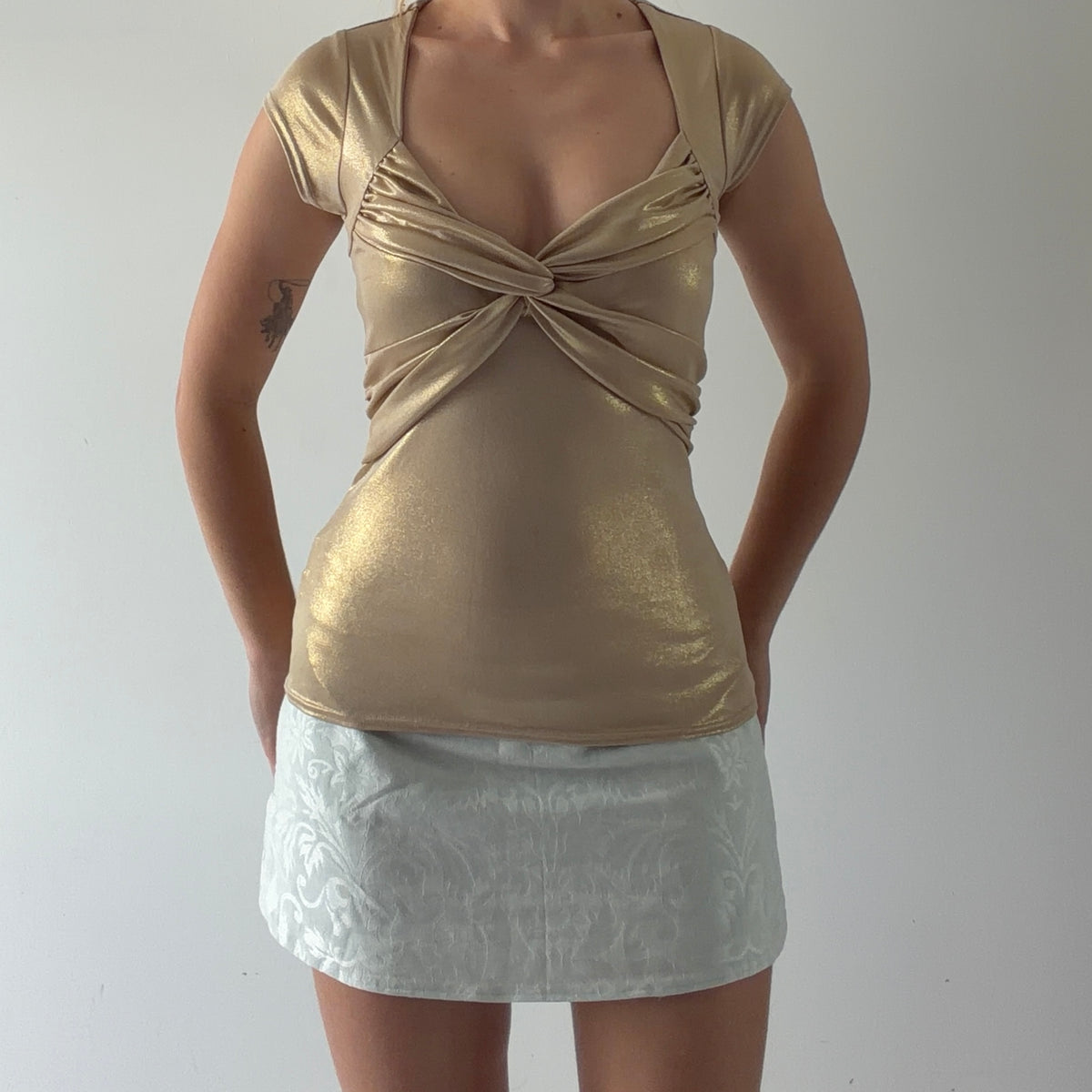 River Island Shimmer Top | 8-10