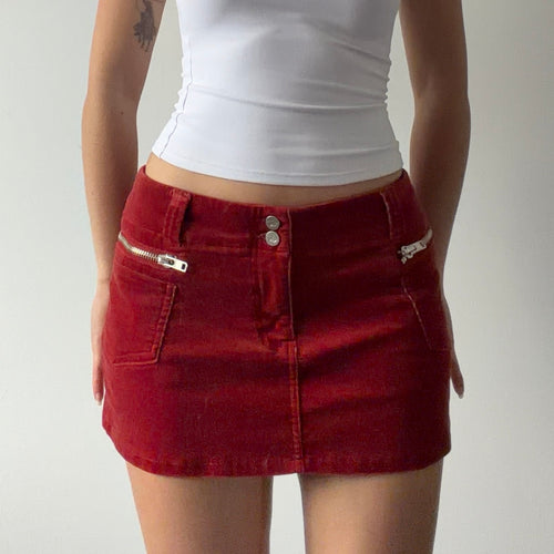 Duchesse Corduroy Mini Skirt | 10-12