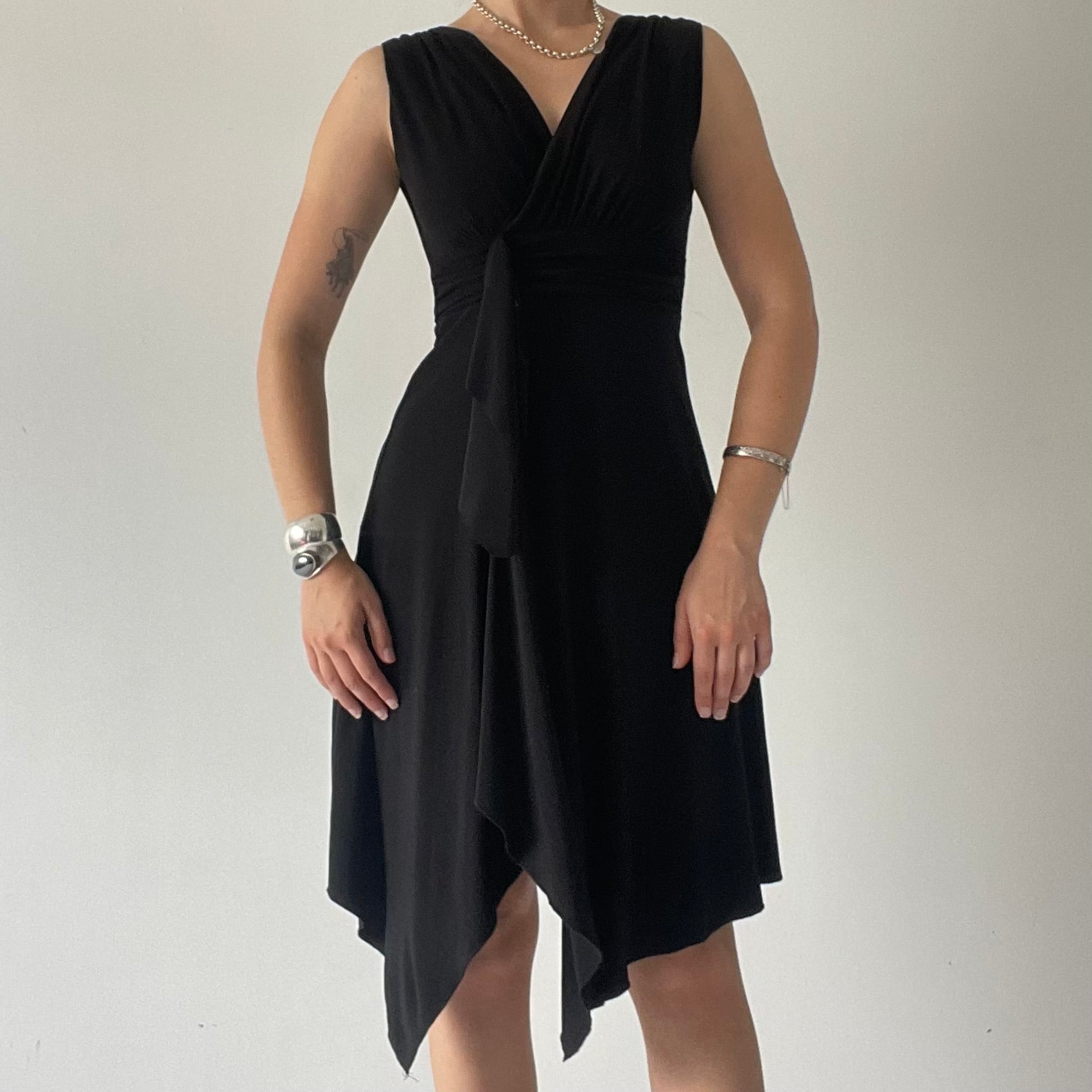 Theory X Asymmetric Midi Dress | 8-10