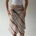 Worthington Stripe Midi Skirt | 6-8