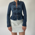 00s Denim Utility Jacket | 6-8