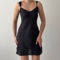 August Silk Slip Dress | L