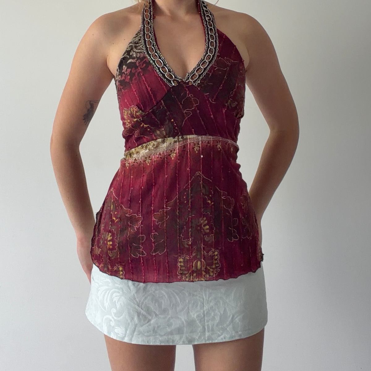 Tendance Paris Halter Top | S-M