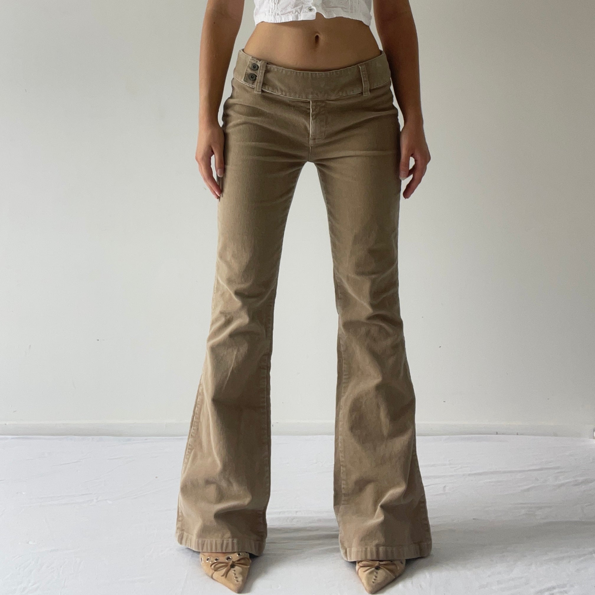 Corduroy Flare Pants | 8-10